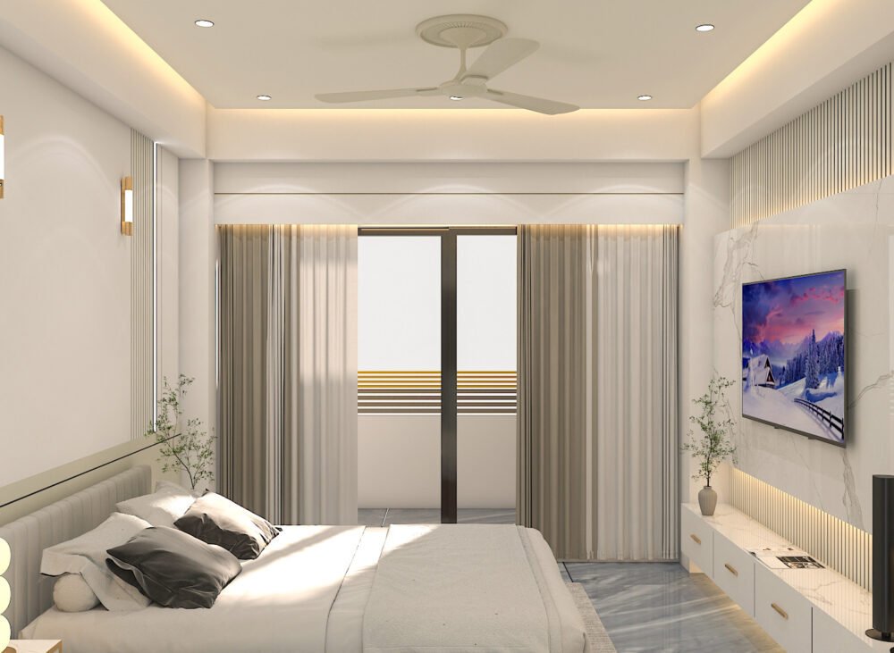 تصميم غرف نوم فندقية